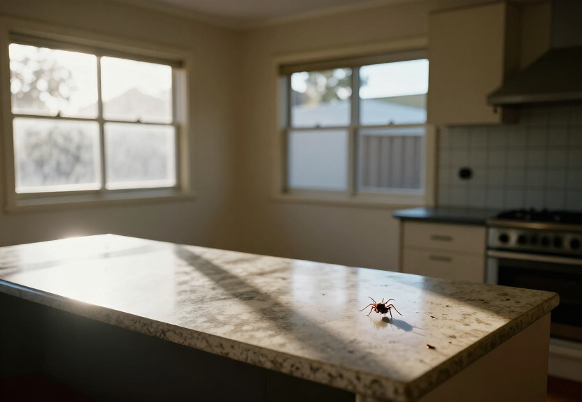 Ant trail in a Como home before treatment